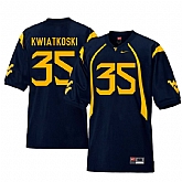 West Virginia Mountaineers 35 Nick Kwiatkoski Navy College Football Jersey Dzhi,baseball caps,new era cap wholesale,wholesale hats